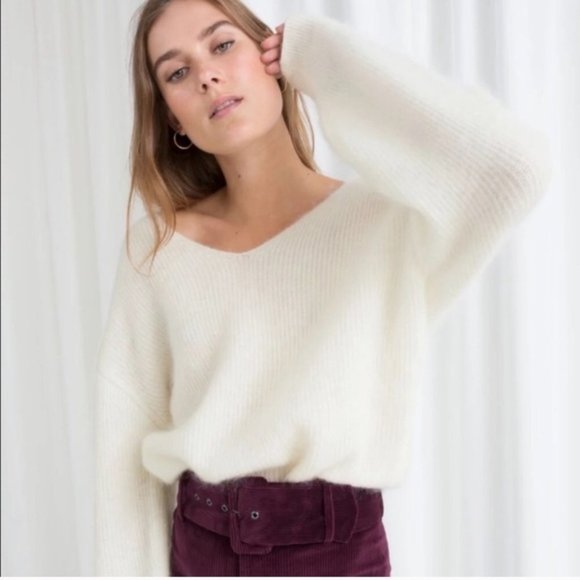 Otherstories Mohairblend Vneck Sweater 
